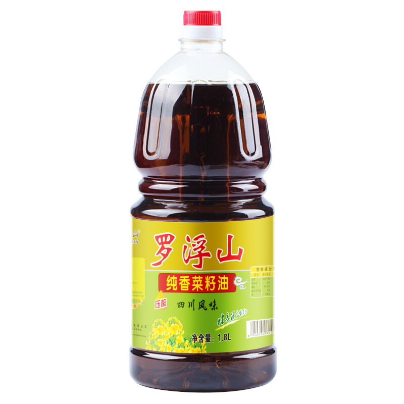 羅浮山壓榨純香菜籽油 1.8L